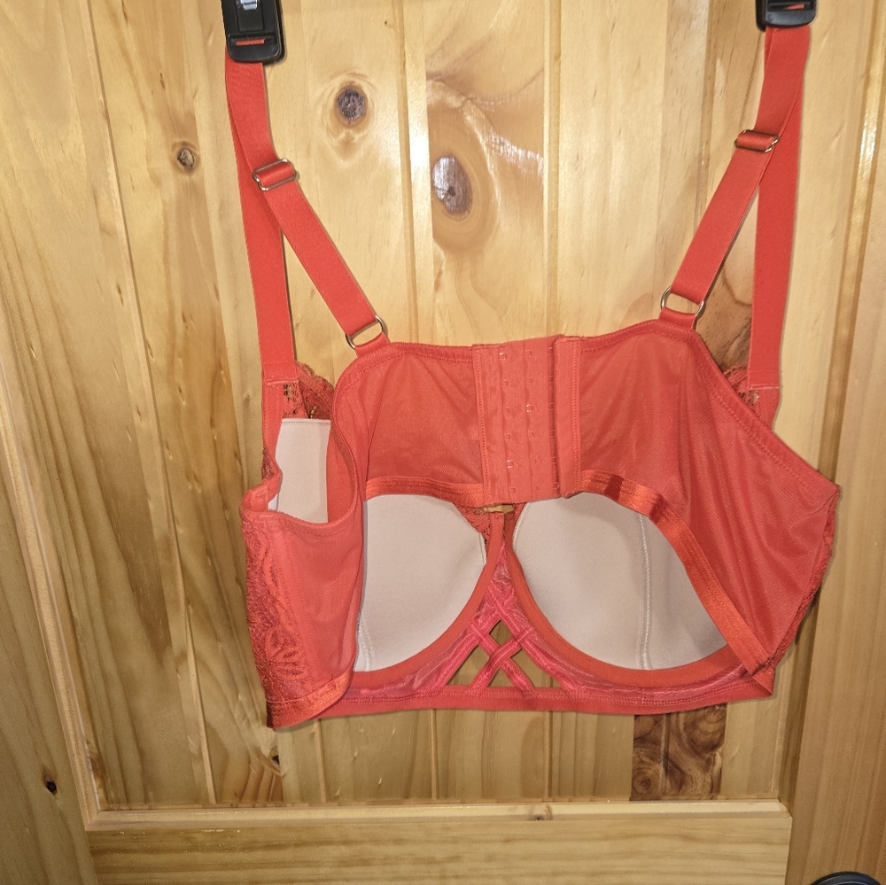 Adore Me Diara Contour Plus Balconette Underwire Size 44D - Picture 5 of 6